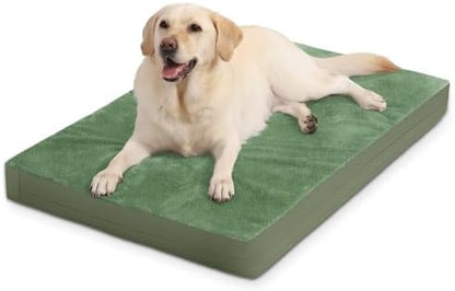Waterproof Extra Large Dog Bed Washable Outdoor Orthopedic XL Crate Pad 42" by Loveforfurrykids
