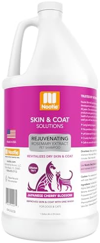 Nootie Japanese Cherry Blossom Shampoo for Dogs & Cats, Natural Ingredients by Nootie