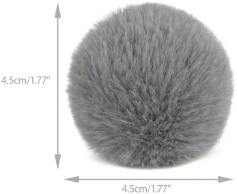 CHIWAVA 24PCS 1.8" Catnip Furry Cat Toys Ball Soft Pom Pom Balls Kitten Toy - Image 5