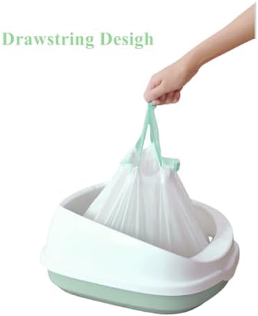 Cat Litter Bags for Automatic Litter Box Large– Self-Cleaning Litter Box Liners Compatible with L-Robot, PURA Max & X,P9902, PETKET, 20 Count – Durable & Easy to Use - Image 6