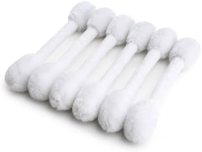 6-Inch Swab Catnip Toys, 6-Pack, No-Glue Fully Stitched Plush Kicker Toys, One-Piece Polyester Outer with PP Cotton Filling for Indoor Cats by MAKEPETLUCKY-WelcometoCatTunnelClub