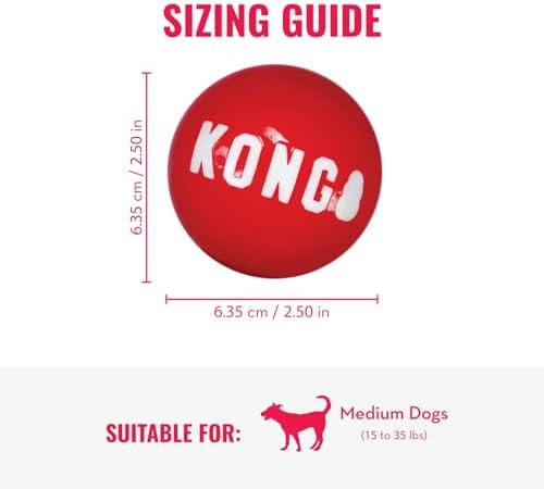 KONG Wild Knots Bear and Signature Balls, 2 Pack, for Medium Dogs - Image 6