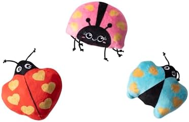 Fringe Studio Plush Dog Toy, Buggy for You, Small 3 Piece Set, Pet Shop Collection (662028) by FringeStudio