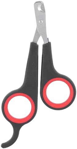 Tiiyee Cat Nail Clipper, Pet Nail Trimmers Bird Claw Scissors Stainless Steel Parrot Cage Essential Grooming Tool for Small Animals Ferrets Bunny Kitten Hamsters Rabbit Puppy Precision Sharp Cut by Tiiyee