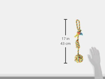 FOXCUP Boss Pet Chomper Rope Ball Tug