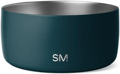 Simple Modern Dog Bowls & Cat Bowls | Large (8 Cups) | Teal by Unknown