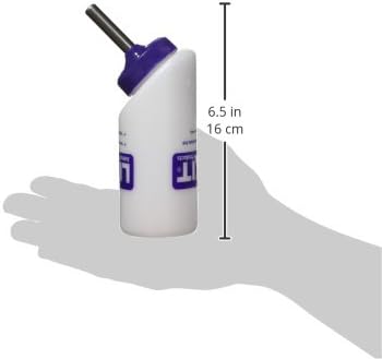 Lixit Wide Mouth BPA-Free Cage Water Bottles for Rabbits, Ferrets, Guinea Pigs, Rats, Chinchillas, Hamsters, Mice, Hedgehogs, Gerbils and Other Small Animals. (Translucent, 8 Ounce) (Pack of 5) - Image 5