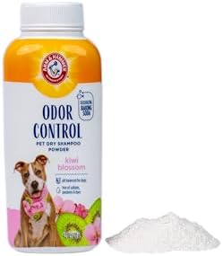 Arm & Hammer Odor Control Dry Shampoo Powder for Dogs, Kiwi Blossom, 4.2 Oz - Image 6