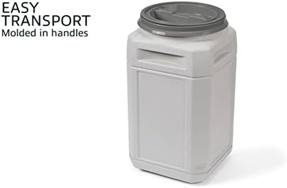 Mighty Tuff Airtight Dog Food Storage Container – 13 Gal, up to 54 lb Capacity – Cat and Dog Food Container with Twist Lid & Handles – BPA-Free, Made in USA - Image 7