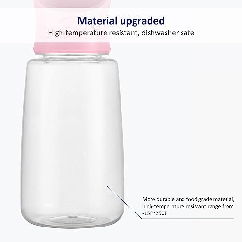 WePet Portable Dog Water Bottle, 25 OZ, Leak Proof Puppy Water Dispenser with Drinking Feeder for Pets Outdoor Walking, Hiking, Travel, Food Grade Plastic - Image 6
