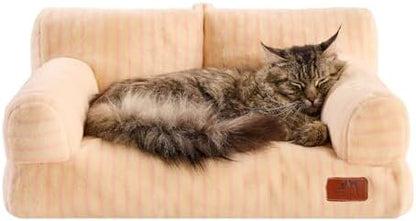 Hollypet Small Dog Large Cat Bed Puppy Couch Beds for Pets up to 25 lbs - Image 2