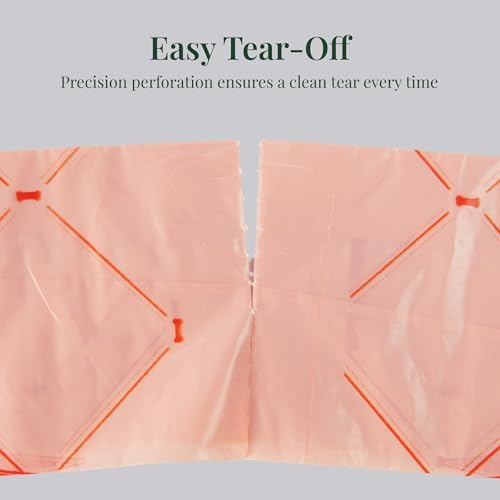 Thick Dog Poop Bags Rolls, Leak-Resistant Pet Waste Bags, 120 Count (8 Rolls), 9x13 in Large, Lavender Scented, Fits Most Dispensers, Pink - Image 5