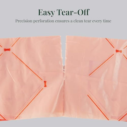 Thick Dog Poop Bags Rolls, Leak-Resistant Pet Waste Bags, 120 Count (8 Rolls), 9x13 in Large, Lavender Scented, Fits Most Dispensers, Pink - Image 5
