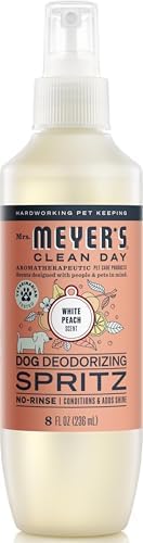 MRS. MEYER'S Clean Day Dog Deodorizing Spray, White Peach Scent, 8oz by MrsMeyers