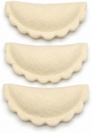 Glaciart One Wool Dumpling Cat Toys with Catnip | Interaction & Boredom Relief, Encourages to Exercise, Explore & Play | Filled w/Organic Herbs to Help Sooth or Reduce Anxiety by GlaciartOne