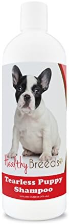 Healthy Breeds French Bulldog Tearless Puppy Dog Shampoo 16 oz by HealthyBreeds