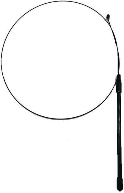 5 Pack Cat Wand Toy Replacement Rod 32'' Flexible Steel Wire Teaser for Cats Feather Toys Worms Bell Refills Rainbow Ribbon Attachments Kitten Interactive Catcher Charmer Exercise