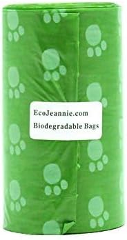 Wholesale Biodegradable Dog Poop Bags 800-Count (40 Rolls) with 2 Dispensers : Environment Friendly w/ d2w for Fast Degradation, Dog Waste Bags, Lavender Scented, Pet Waste Poopbags