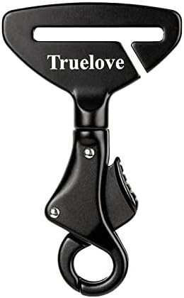Truelove Lightweight Dog Car Seatbelt Safety Buckle Lock, Dog Seat Belt for Car, Fit Dog Car Harness/Collar for Small, Medium, Large Dogs by TRUELOVE