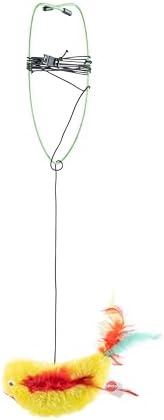 SPOT A-Door-Able Plush Bird Cat Toy | Rattle and Catnip Cat Toy Provides Hours of Entertainment for Your Cat | Hangs on Any Size Door Frame - Image 2