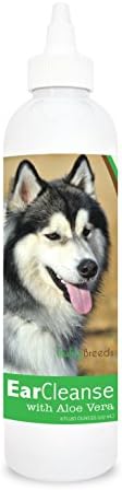 Healthy Breeds Siberian Husky Ear Cleanse with Aloe Vera Cucumber Melon 8 oz by HealthyBreeds