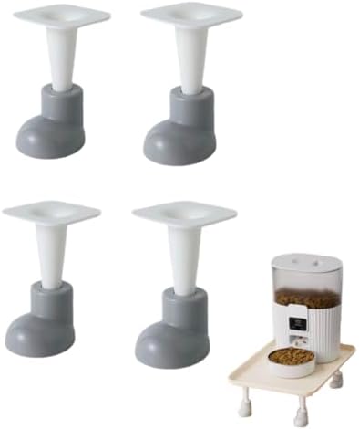 Pet Food Stand for Cats and Dogs Neck Health, Elevated Cat Feeding Station for 99% Automatic Pet Feeder & Water Dispenser by Unknown
