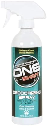 Best Shot Pet One Shot Deodorizing Spray, 16 Oz (ZX8122 16) by BestShotPet