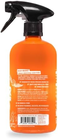 ANGRY ORANGE Pet Odor Eliminator for Dog and Cat Urine, Carpet Stains, and Strong Smells – NEW Orange Rush Scent – Citrus Cleaner with Natural Orange Oil – 24 oz - Image 2