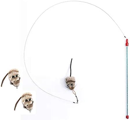 GoCat Cat Lures Catcher Cat Toy + 2 Refill Mouse by GoCat