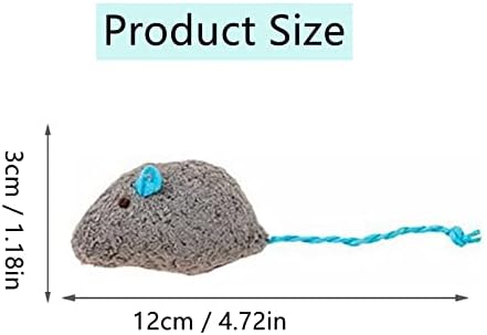 Catnip Toy, Cats Mouse Plush Cat Toys, Cat Mice & Animals Toys for Indoor Cats and Kittens, Cat Chew Toy for Exercise for Pet Cat Kitten Kitty (6 Packs) - Image 3