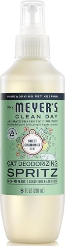 MRS. MEYER'S Clean Day Cat Deodorizing Spray, Sweet Chamomile Scent, 8oz by MrsMeyers