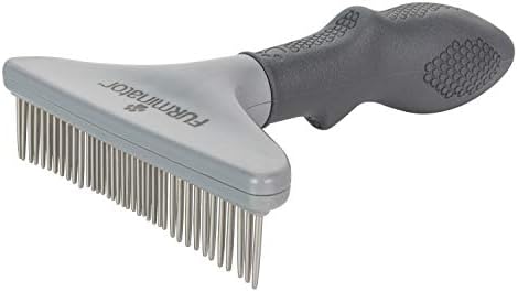 FURminator Grooming Rake Tool for Dogs & Cats With Thick Coats - Image 3