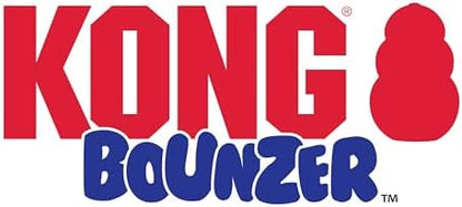 KONG Bounzer, Lightweight Rubber Fetch and Retrieve Toy, for Medium Dogs - Image 3