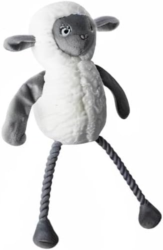 Fringe Studio Plush Dog Toy, Little Lamby, Pet Shop Collection (314135)