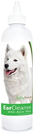Healthy Breeds Samoyed Ear Cleanse with Aloe Vera Cucumber Melon 8 oz by HealthyBreeds