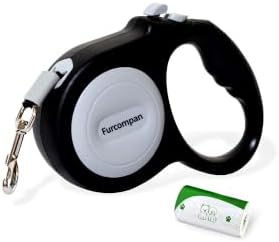 10 Ft Retractable Dog Leash for Small Dogs & Medium Dogs by Furcompan