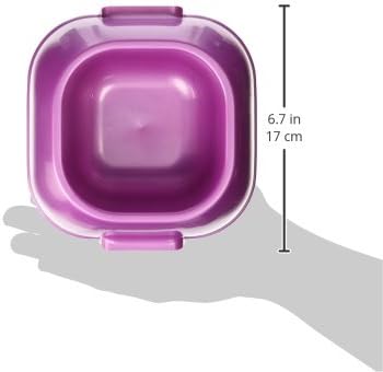 Van Ness Pet Food And Water Bowl, 20 OZ Capacity Plastic Dish For Dogs And Cats, Wide No-Tip Base Prevents Spills