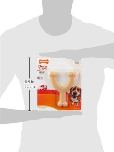 Nylabone Power Chew Wishbone Dog Chew Toy, Original Flavor, Medium - Image 3