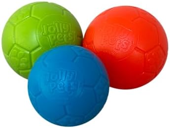 Jolly Pets Mini Jolly Soccer Ball; Floating-Bouncing Dog Toy; 3" Orange (Pack of 2) - Image 6