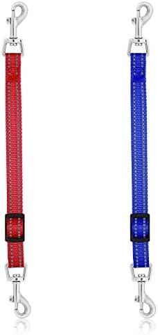 Cobee Dog Collar Clips, 2 Pcs Reflective Nylon Prong Collar Backup by Unknown
