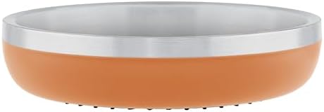 Master Pet Supply Stainless Steel Cat Bowls 9 oz Heavy Duty Mango Tango by MasterPetSupply