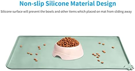 AUDWUD Waterproof Silicone Pet Feeding Mats,Anti-Slip Dog Food Bowl Pad - Image 2