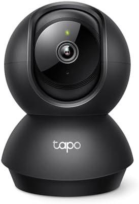 Tapo 1080p Pan/Tilt Security Camera for Baby Monitor, Pet Camera, C201 by Unknown