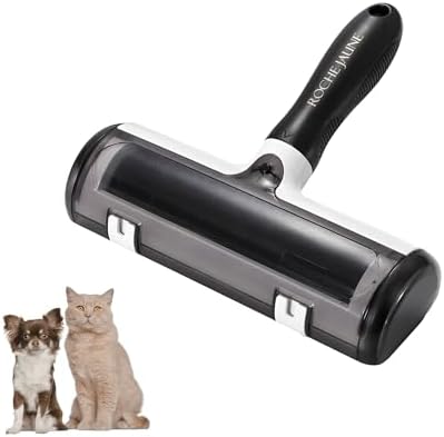 Pet Hair Remover Roller, Reusable Lint Roller for Pet Hair, Cat & Dog Hair Remover for Furniture, Couch, Carpet, Car, Bedding and Clothes, Portable Eco-Friendly Fur Remover by Unknown