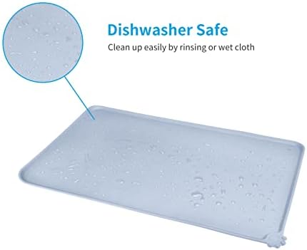 AUDWUD Waterproof Silicone Pet Feeding Mats,Anti-Slip Dog Food Bowl Pad - Image 5