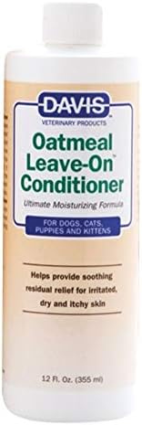 Davis Oatmeal Leave-On Dog & Cat Conditioner, 12-Ounce, DM112 12 - Image 2