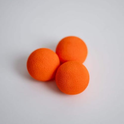 Rawry Foam Ball Cat Toy for Indoor Cats & Kittens,12 Pack, Orange - Image 3