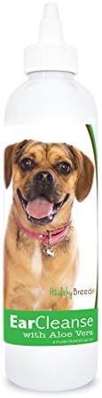 Healthy Breeds Puggle Ear Cleanse with Aloe Vera Cucumber Melon 8 oz by HealthyBreeds