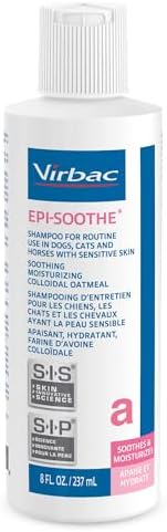 Epi-Soothe Shampoo for Dogs, Cats & Horses - for Dry and Sensitive Skin by Virbac