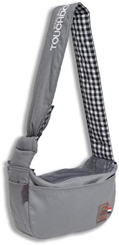 Touchdog 'Toga-Bark' Over-The-Shoulder Hands-Free Pet Carrier, One Size, Grey by Touchdog